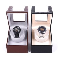 Automatic Watch Winder Pu Leather Mechanical Watch Double Winding Display Organizer Luxury Motor Shaker