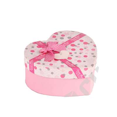 Factory new item CMYK paper candy souvenir gift box for girl with bowknot