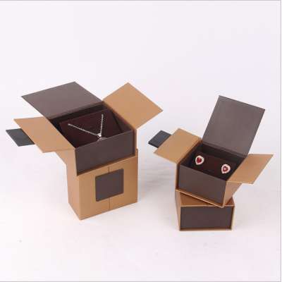 Spot wholesale paper jewelry box creative multiple species jewelry packing