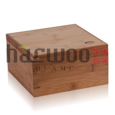 Small bamboo craft storage box with cheap price