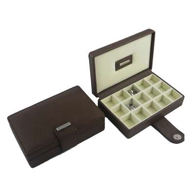 2019 Jewelry Packaging Box cufflink Box Wholesale Velvet Insert