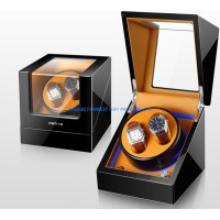 Luxury Wood Watch Box Watch Winder with Good Painting Tiny Motor Inside Leather Foam Wholesale